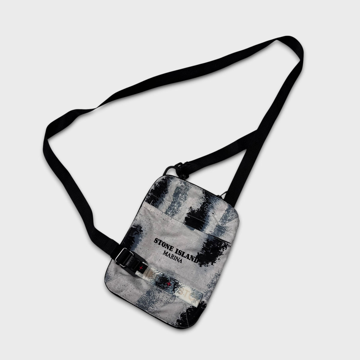 Stone Island Marina Camo Goretex Pouch Bag OS