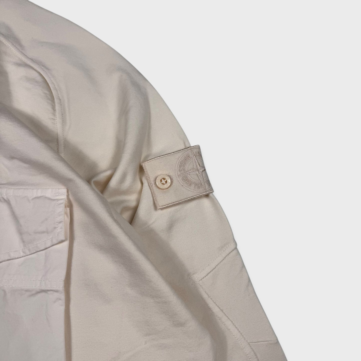 Stone Island Double Pocket Ghost Smock Hoodie BNWT XXL