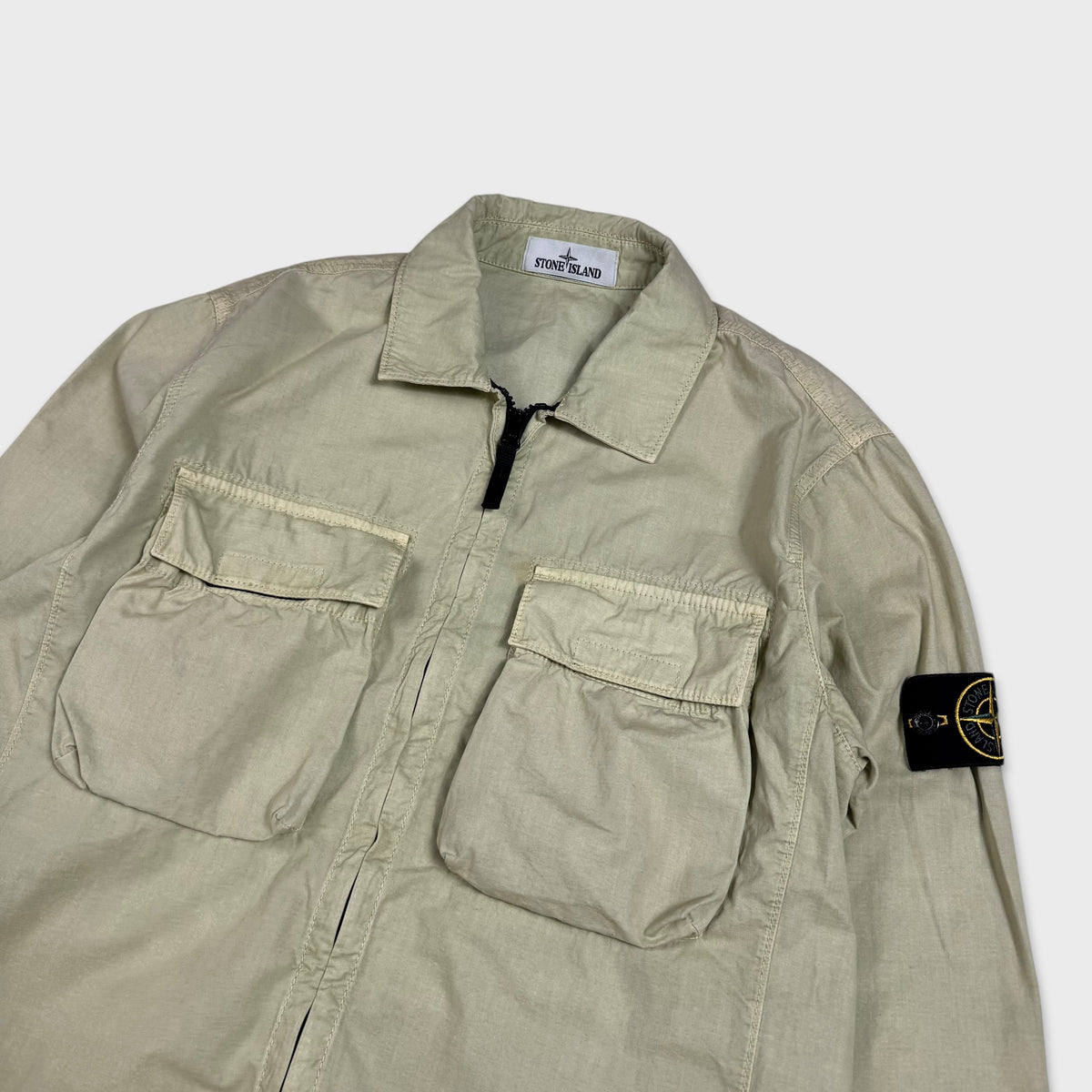 Stone Island Full Zip Overshirt M