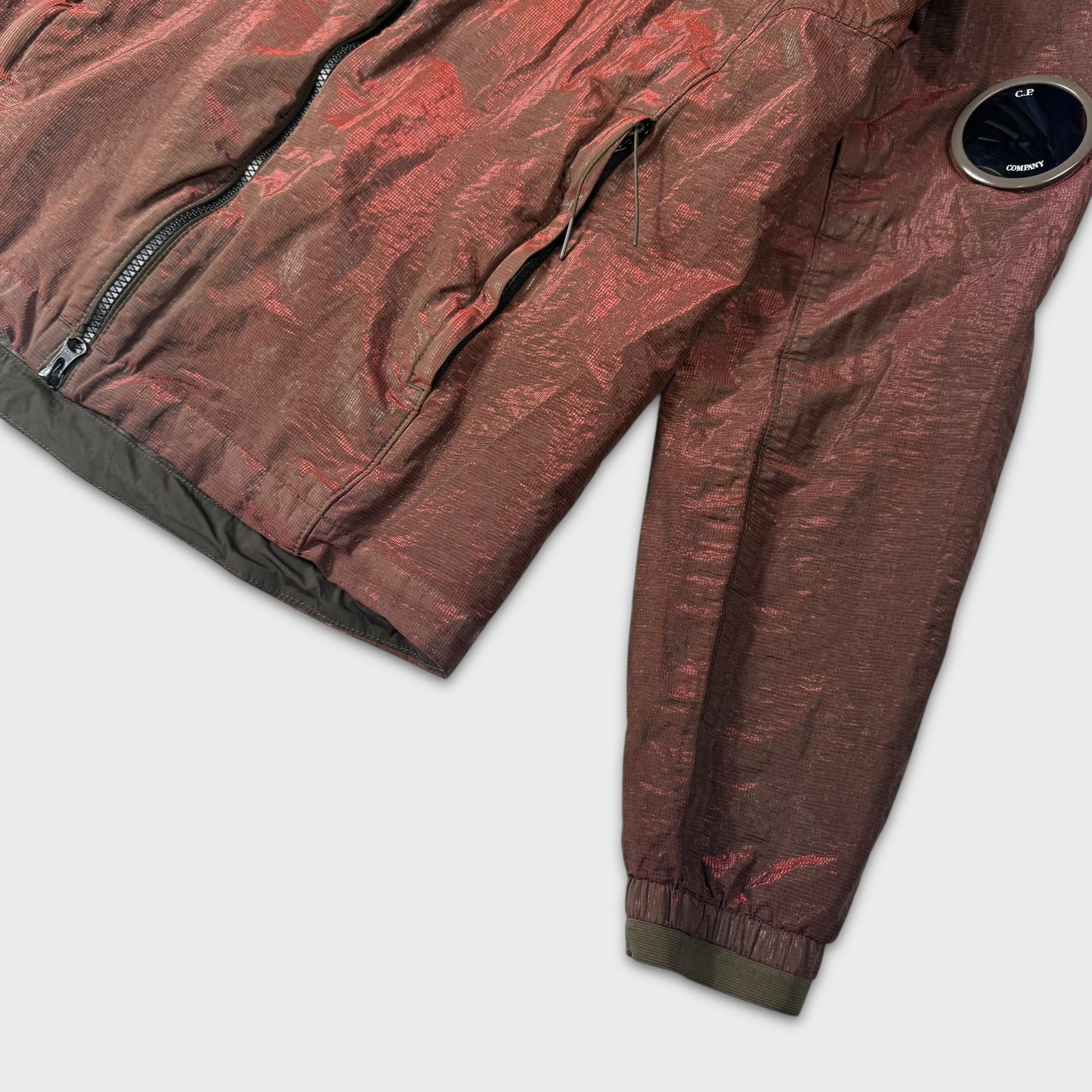 CP Company Red Big Lens Prism Jacket S