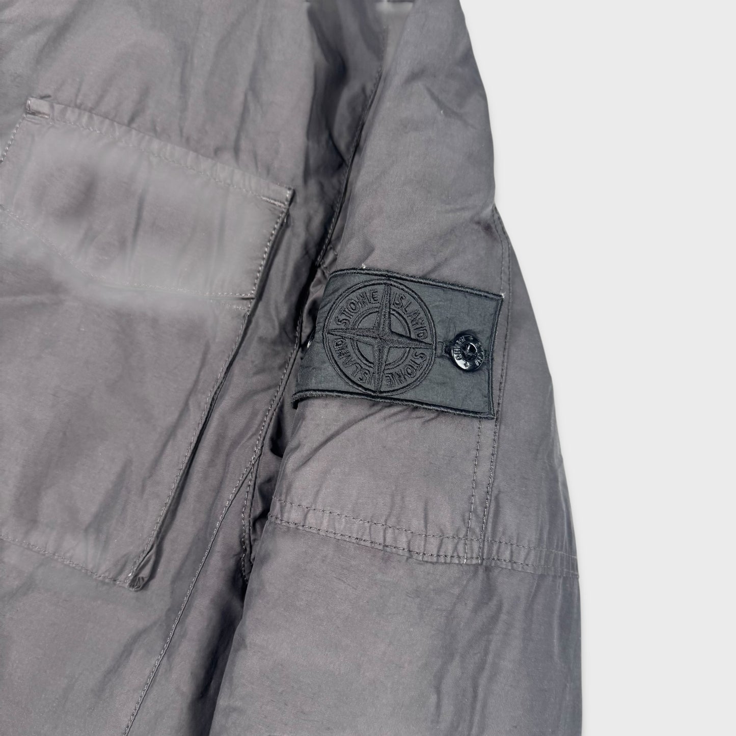 Stone Island Shadow Project 4 Field Quilted Nylon Hooded Jacket M
