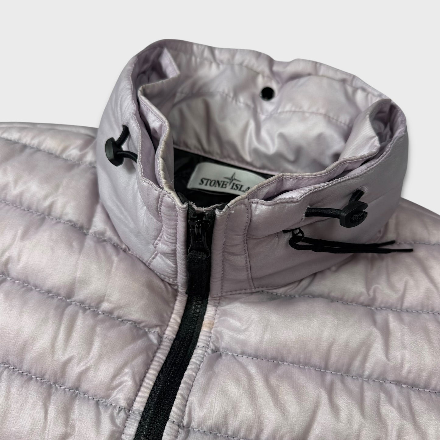Stone Island Micro Ripstop Bio Pink Gilet Jacket S