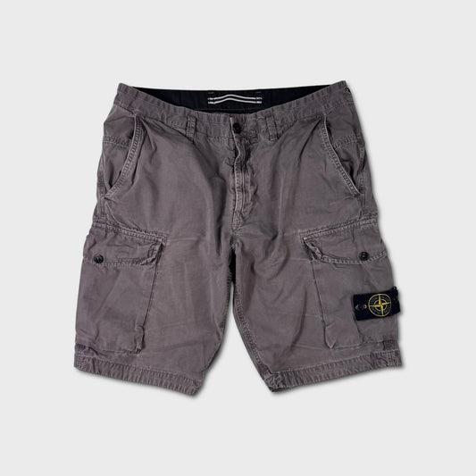 Stone Island Grey Cargo Shorts W34