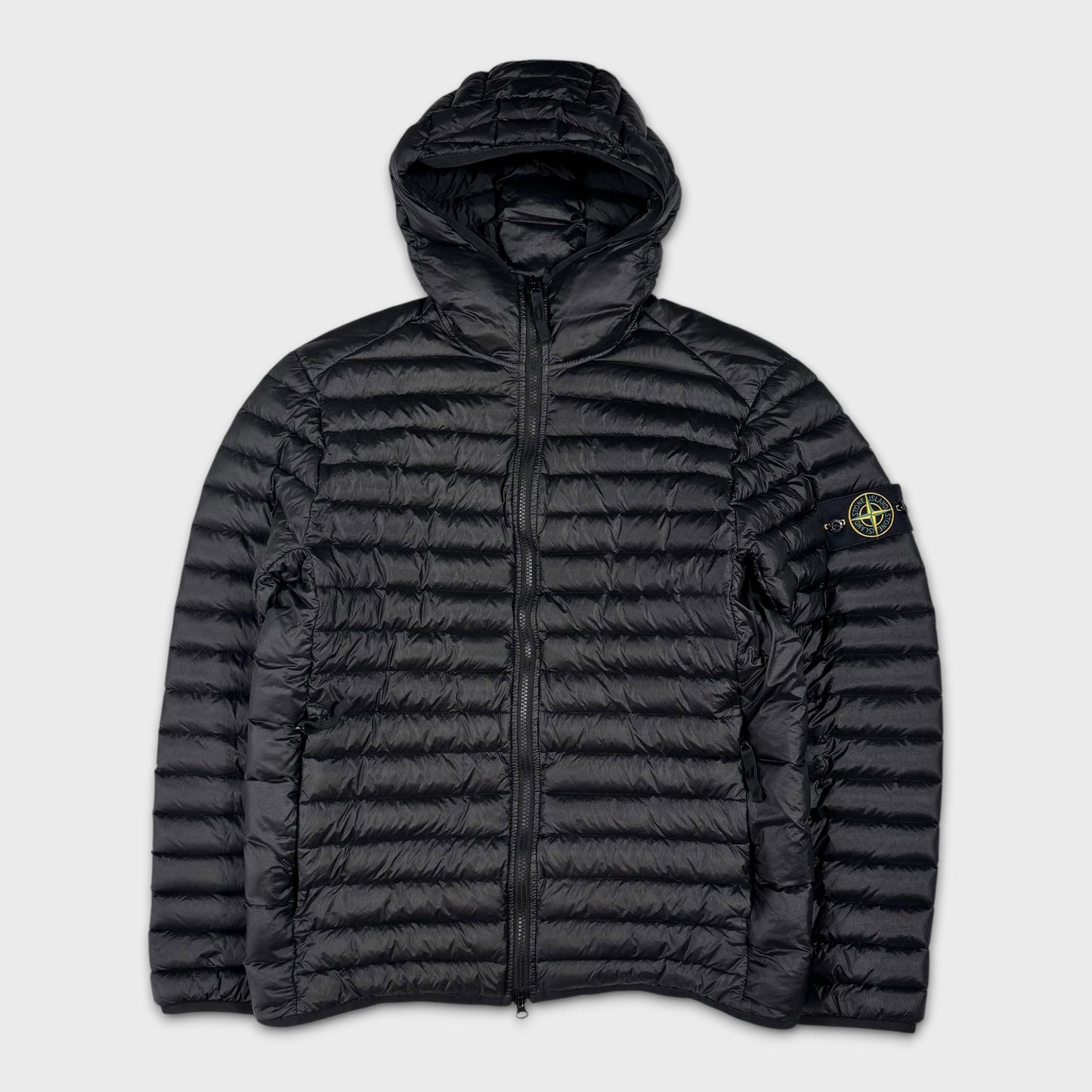 Stone Island Look Woven Chambers R-Nylon Down Jacket M