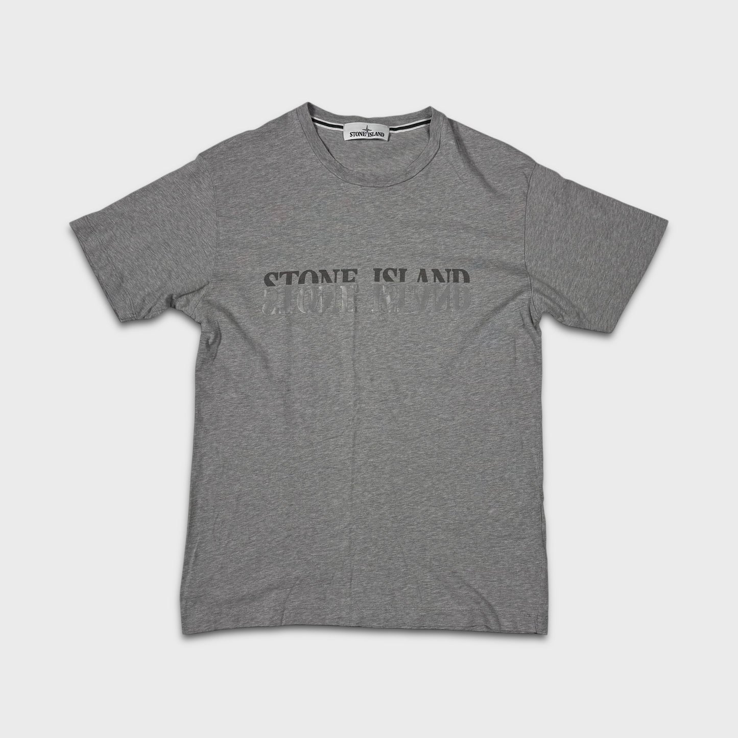 Stone Island Grey Reflective T-Shirt M