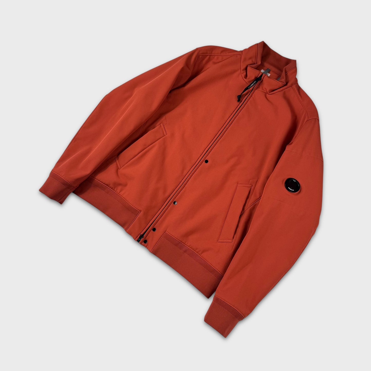 CP Company Burnt Orange Soft Shell Jacket 3XL