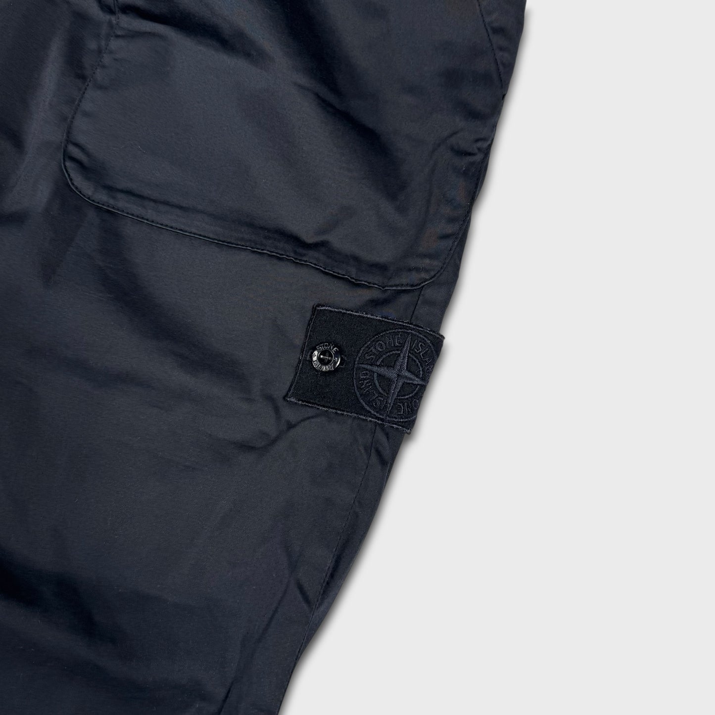 Stone Island Ghost Tela Navy Cargo Pants W38