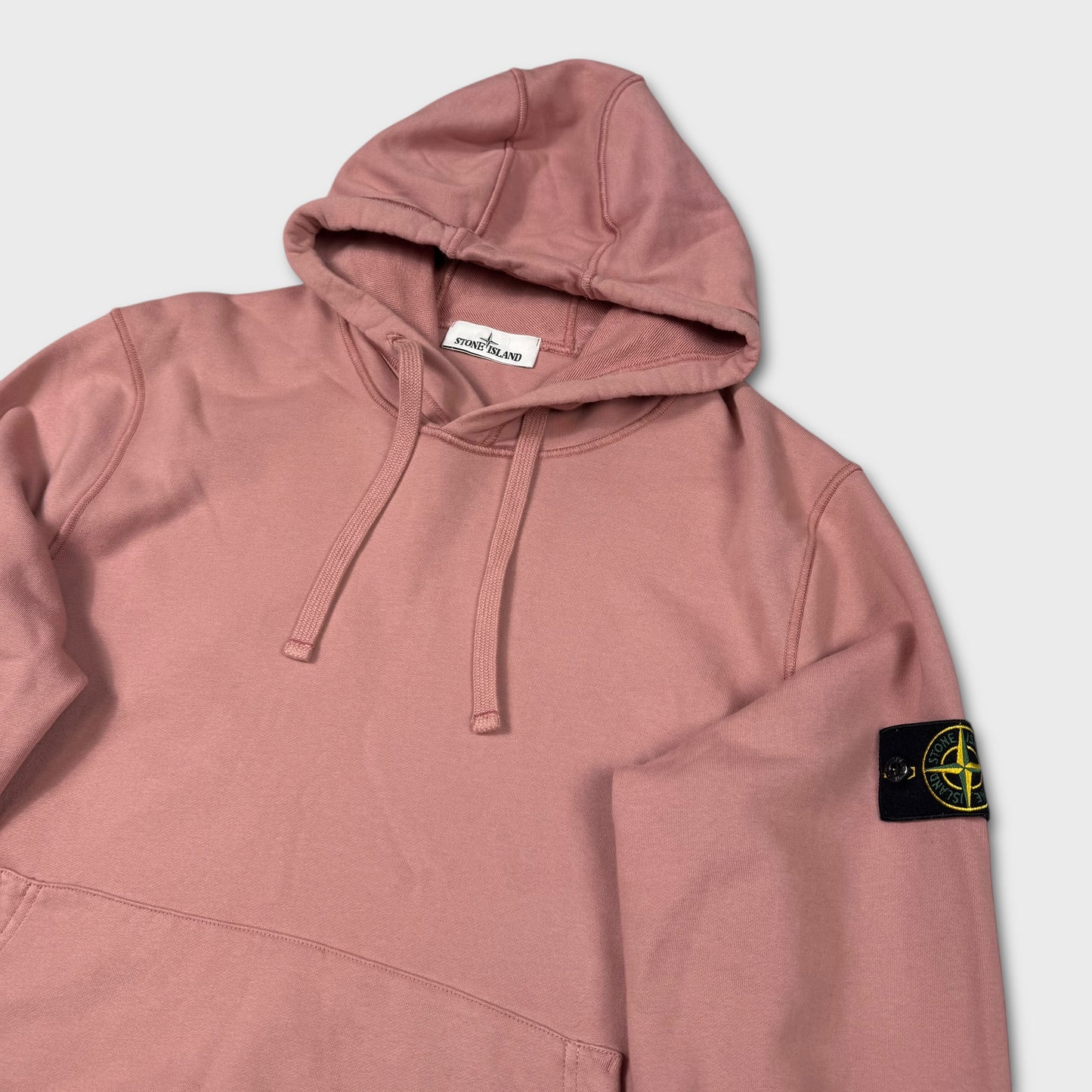 Stone Island Pink Pullover Hoodie NEW XL