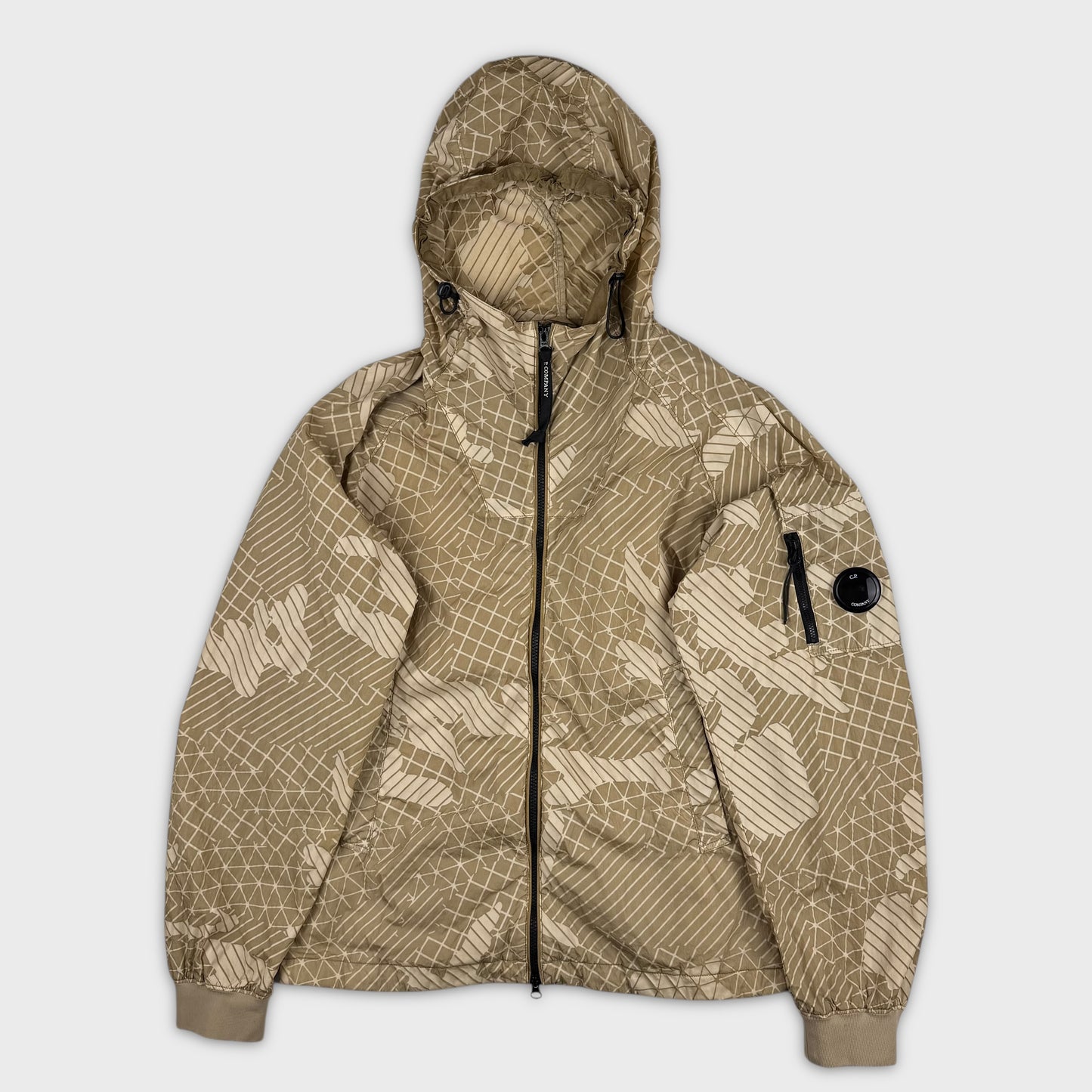 CP Company Camo Net Zip Jacket L