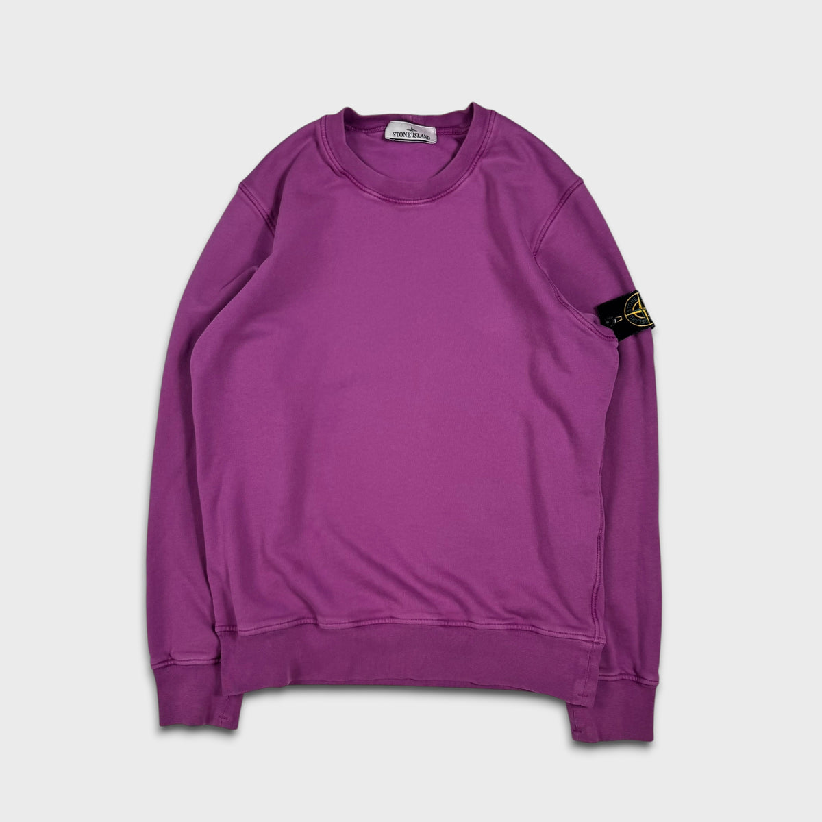 Stone Island Magenta Purple Crewneck M