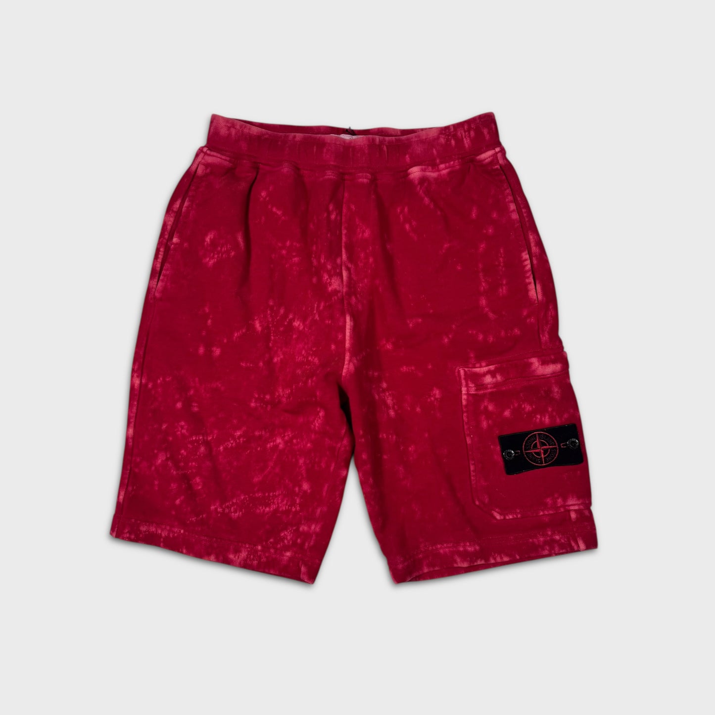 Stone Island OVD Dye Effect Cotton Shorts S