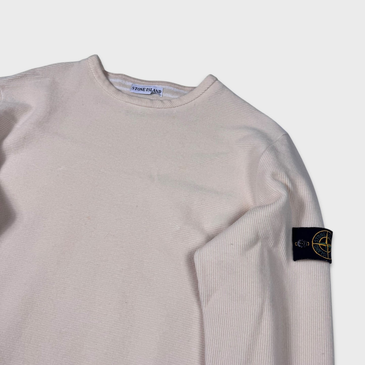 Stone Island Vintage Ribbed Knit Jumper XL