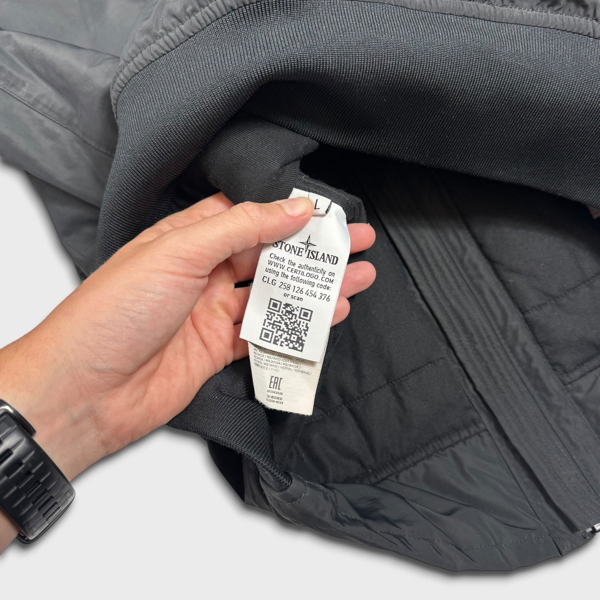 Stone Island Micro Reps Primaloft Insulation Puffer Jacket L