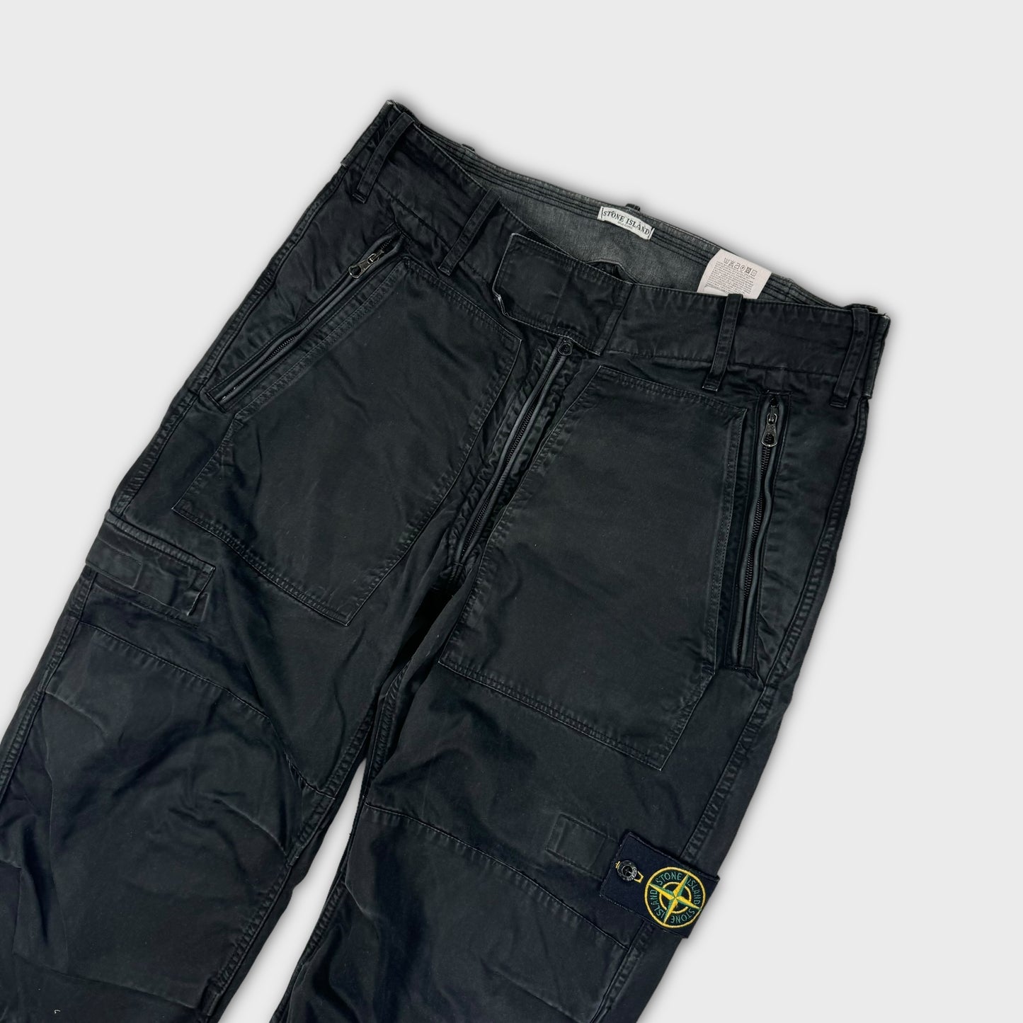 Stone Island 00’s Heavy Parachure Cargo Pants W32