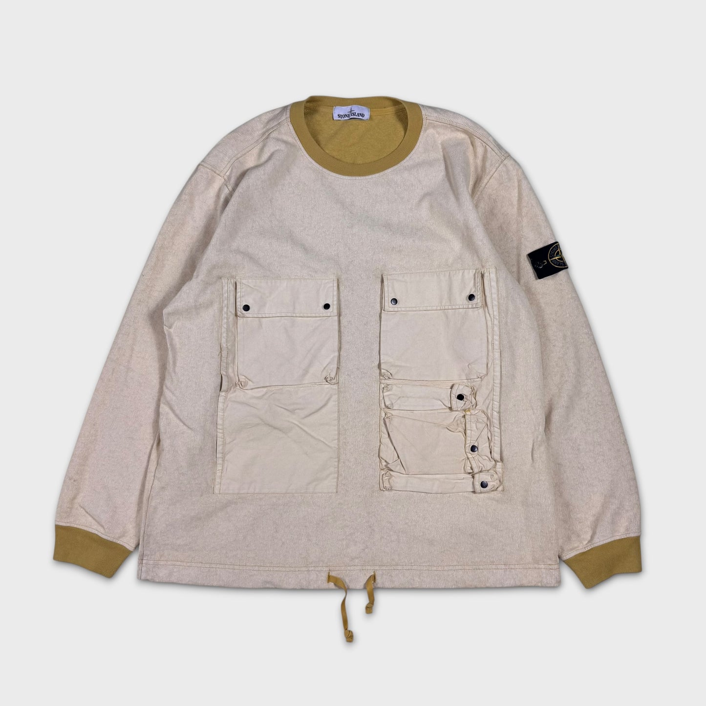 Stone Island Tela Placcata Crewneck XXL