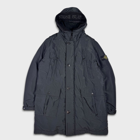 Stone Island Micro Reps Primaloft Insulation Technology Parka Jacket XL