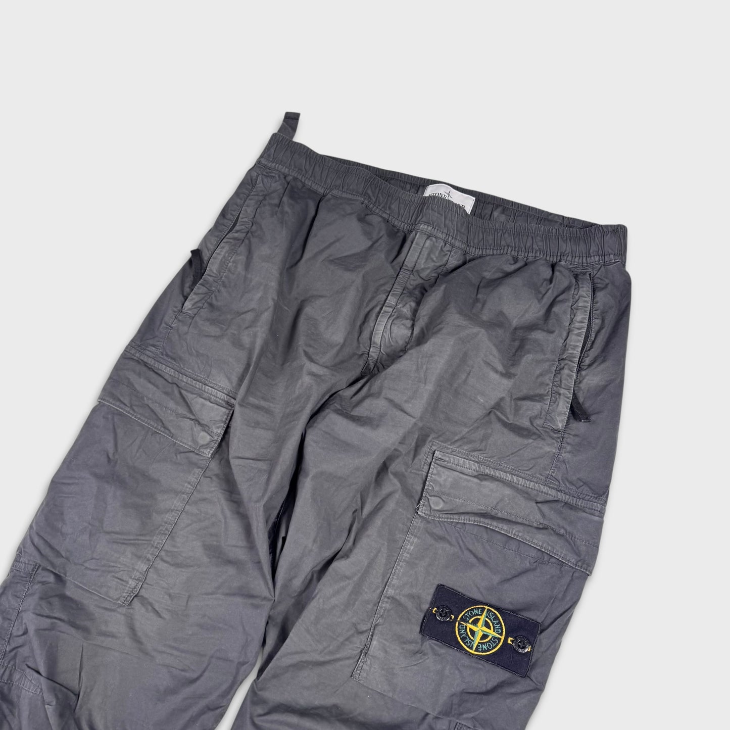 Stone Island Grey Tela Cargo Pants W34