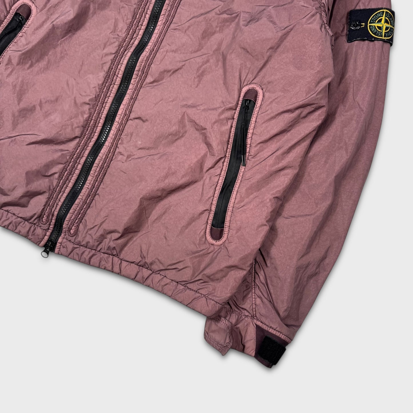 Stone Island Garment Dyed Crinkle Reps NY Jacket L