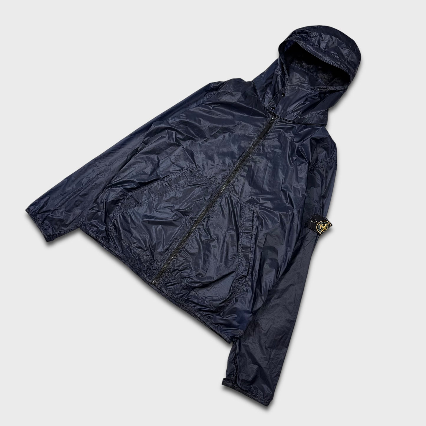 Stone Island 2000’s Face Mask Hyperlight Nylon Jacket L