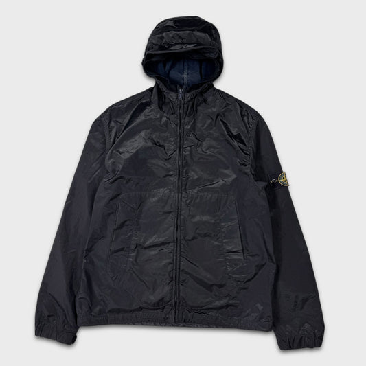 Stone Island 2007 Nylon Shimmer Flock Jacket XL