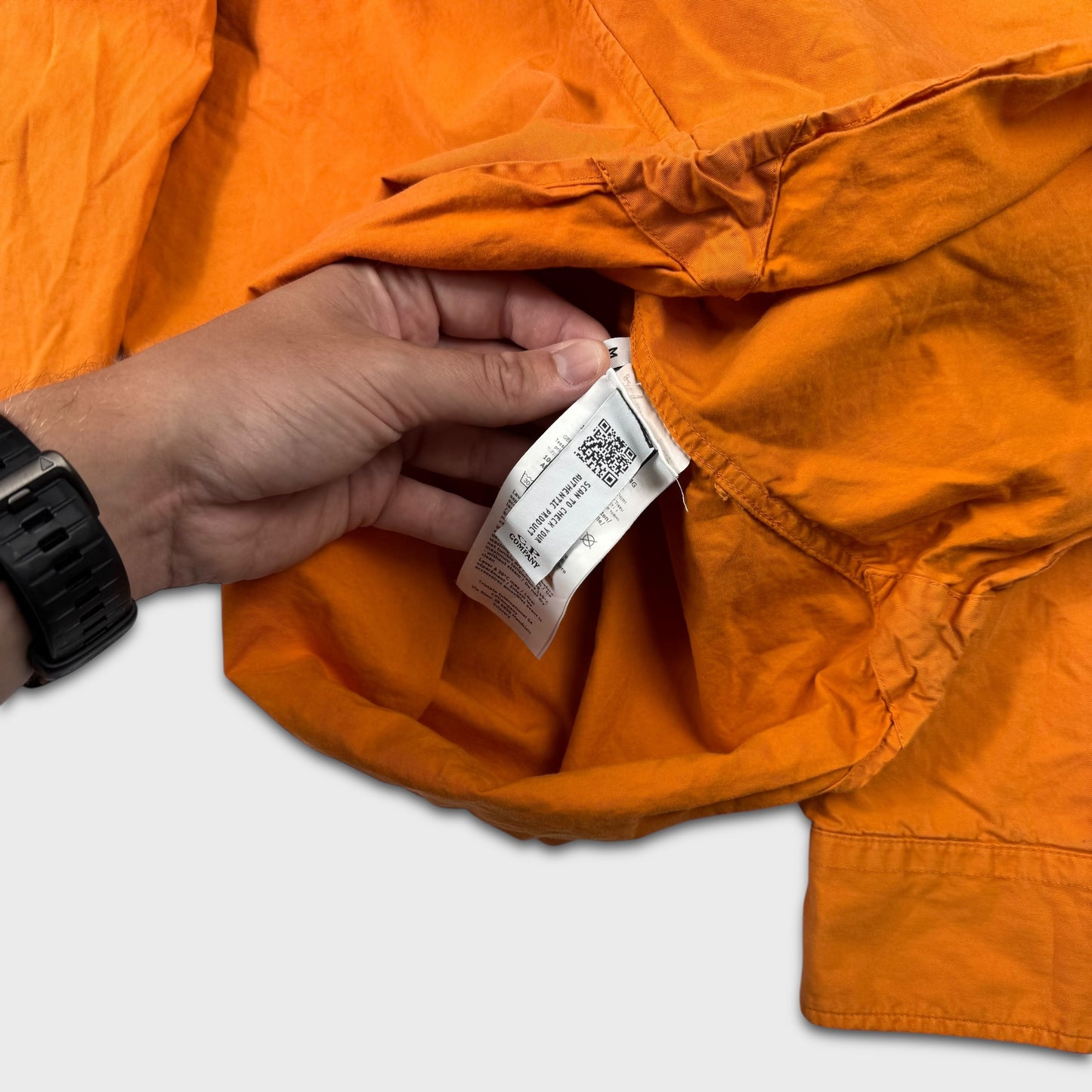 CP Company Orange Zip Lens Overshirt M