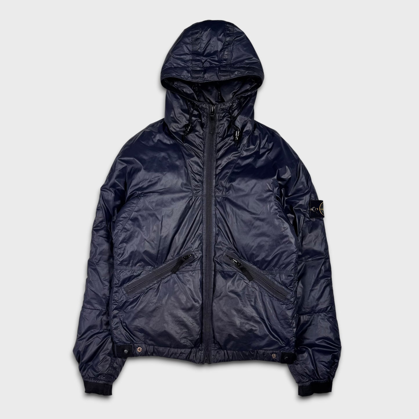 Stone Island Midnight Navy Goose Down Puffer Jacket S