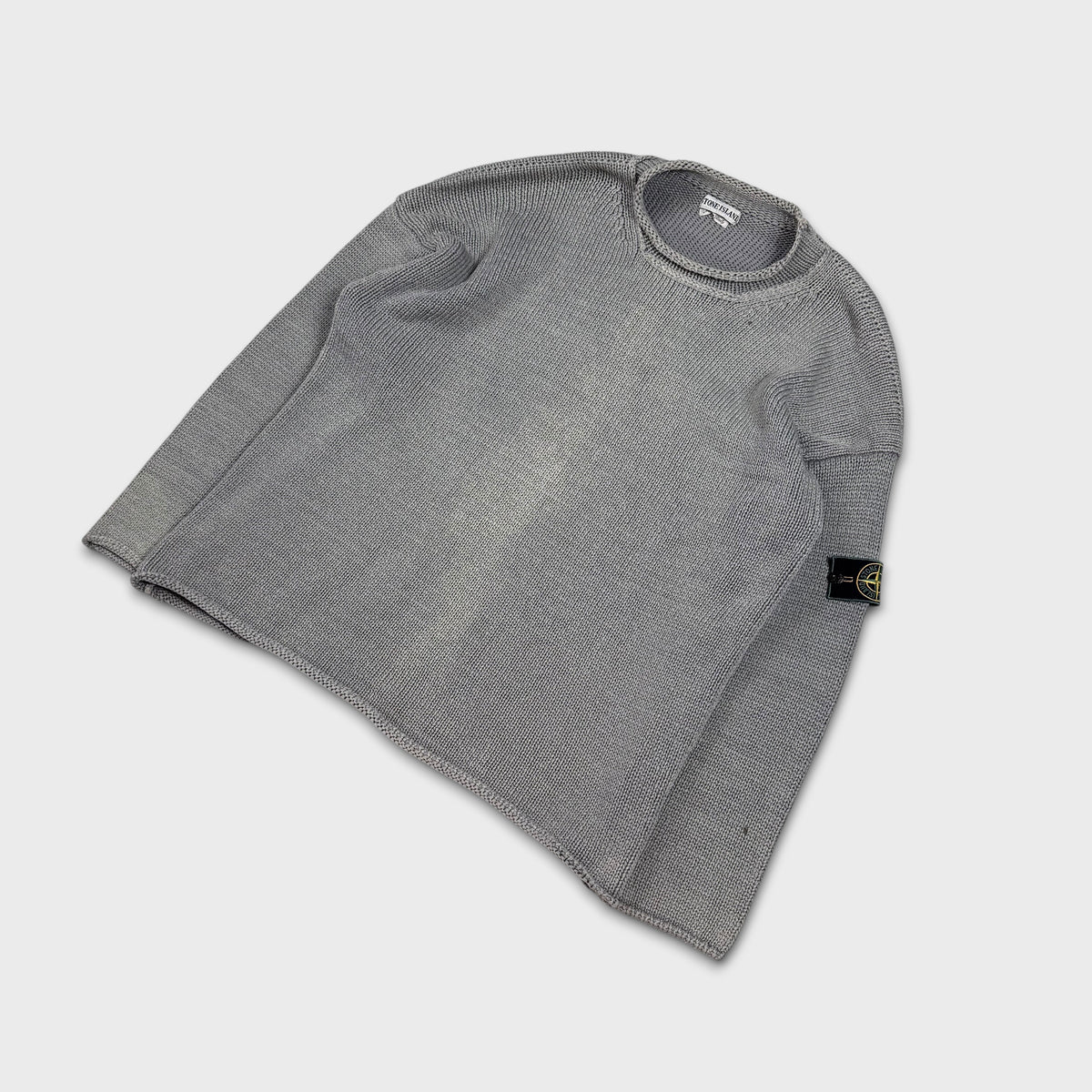Stone Island 1995 Green Edge Heavy Knit XL