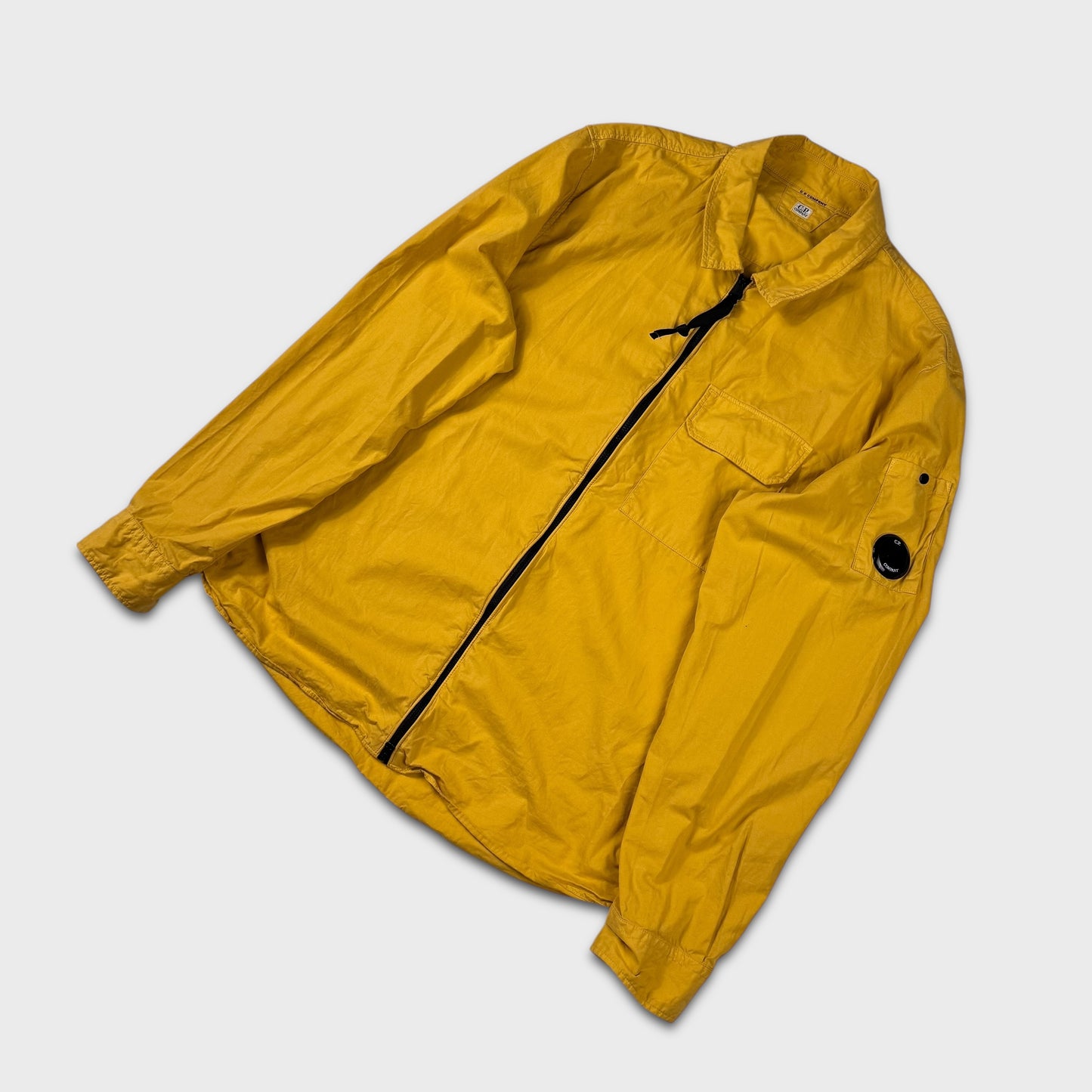 CP Company Yellow Lens Zip Overshirt XXL