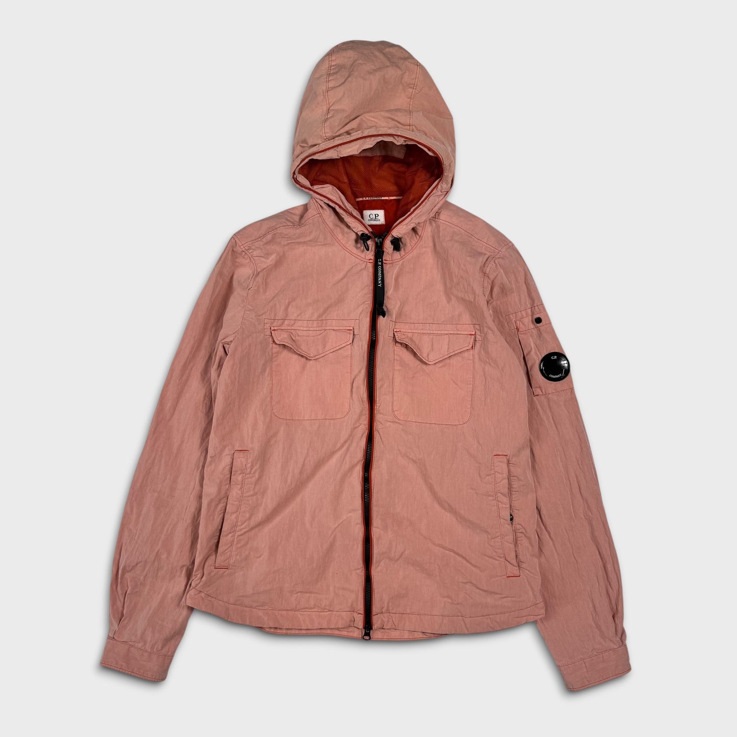 CP Company Salmon Pink Tela Windbreaker Jacket M