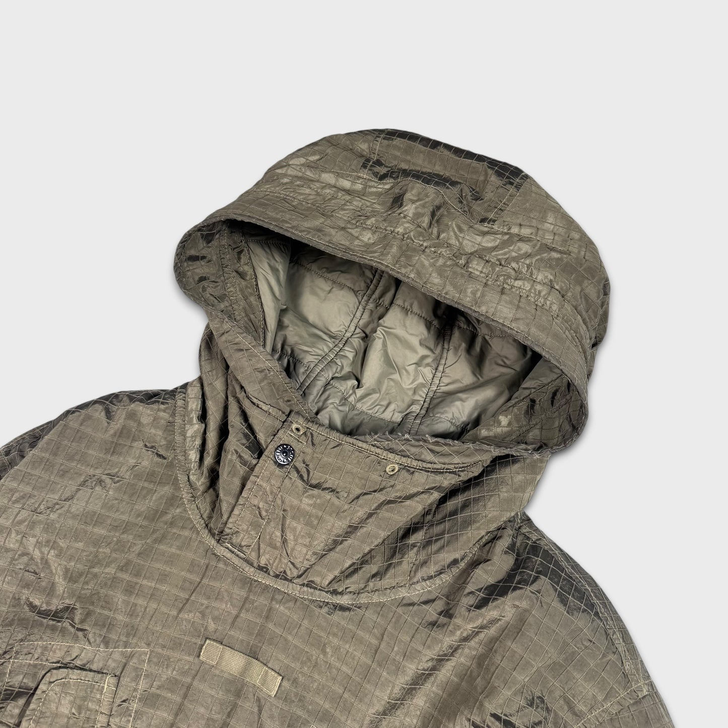 Stone Islans 2023 Macro Ripstop Nylon Metal With Primaloft TC Smock Jacket XL