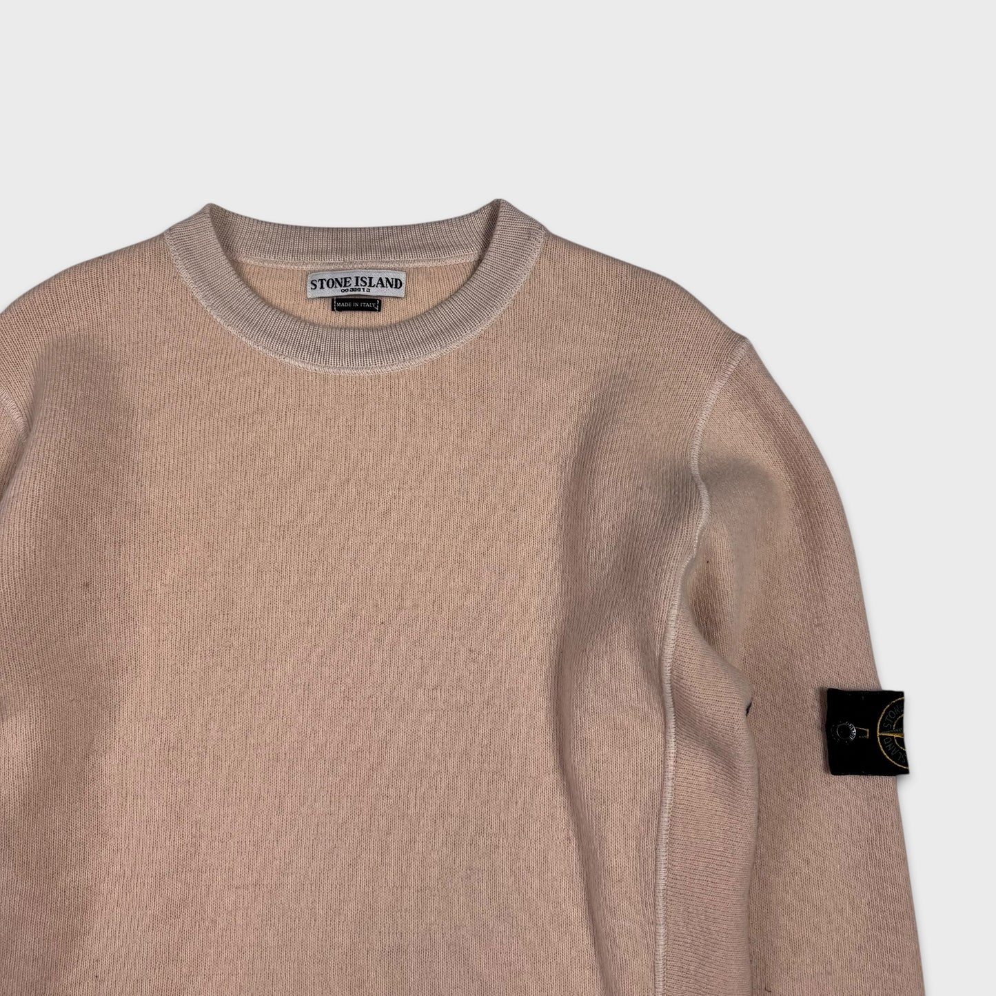Stone Island Beige 00’s Knit Jumper L