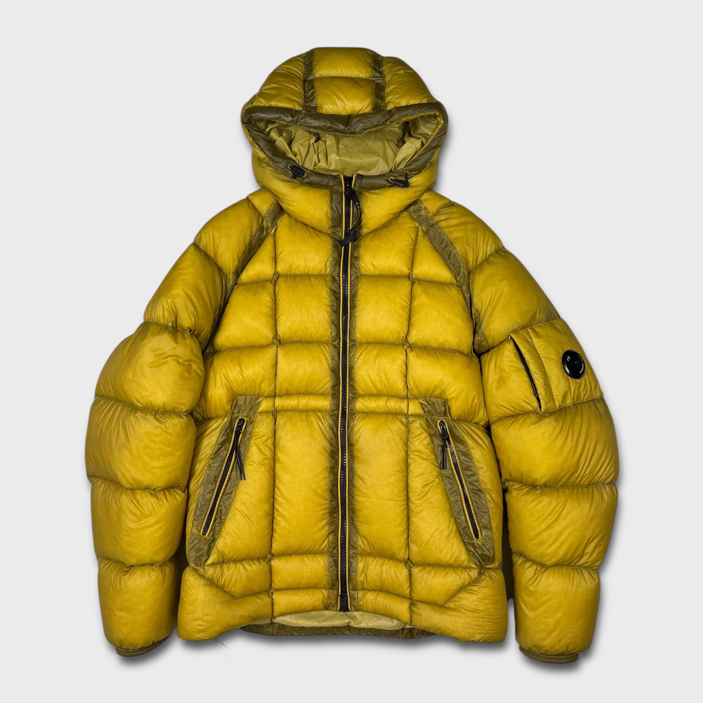 CP Company Yellow DD Shell Puffer Jacket M – ArchiveJoy