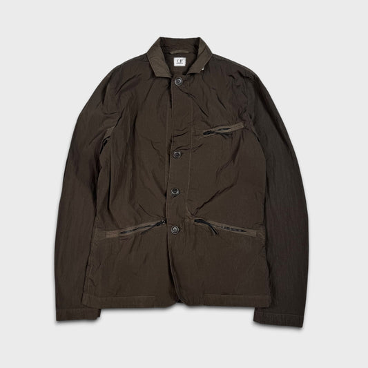 CP Company Khaki Nylon Overshirt Jacket M