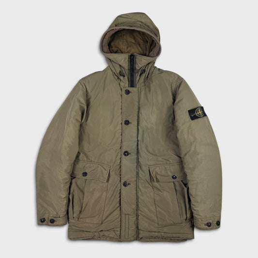 Stone Island Olive Primaloft Micro Reps Jacket M