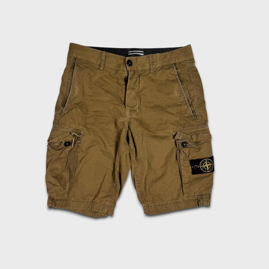 Stone Island Badge Cargo Shorts W30