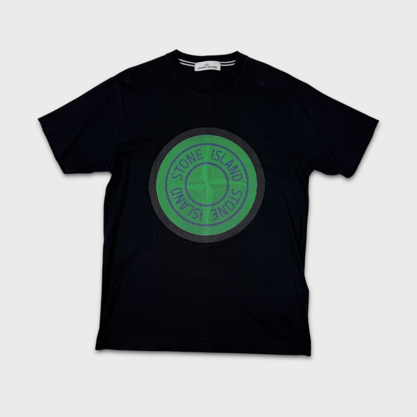 Stone Island Black Compass Graphic T-Shirt M