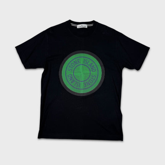 Stone Island Black Compass Graphic T-Shirt M