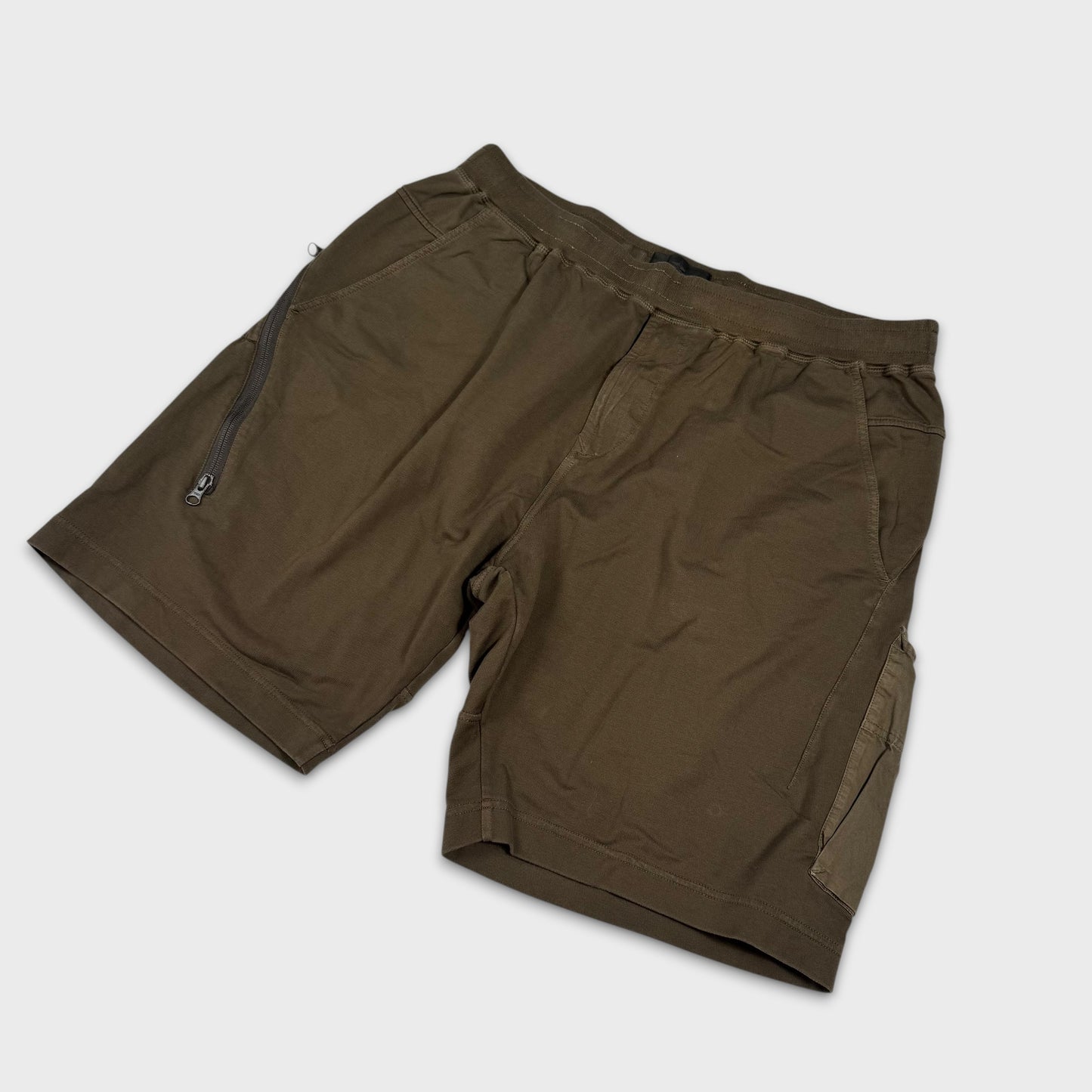 Stone Island Olive Ghost Cargo Shorts XL