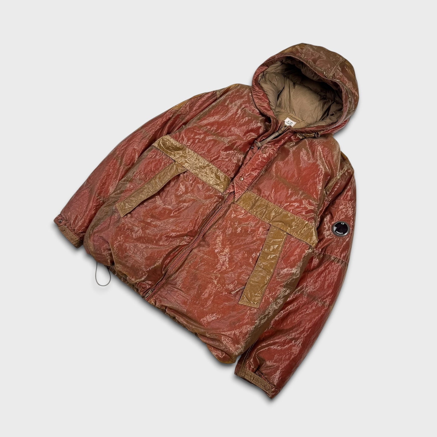 CP Company Kan-D Red / Green Transparent Jacket L