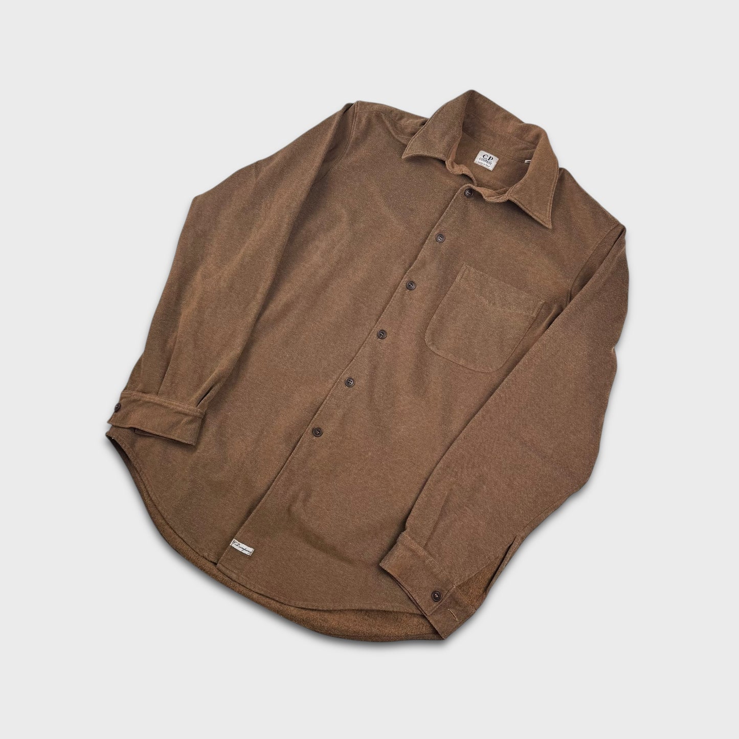 CP Company Vintage Brown Button Shirt L