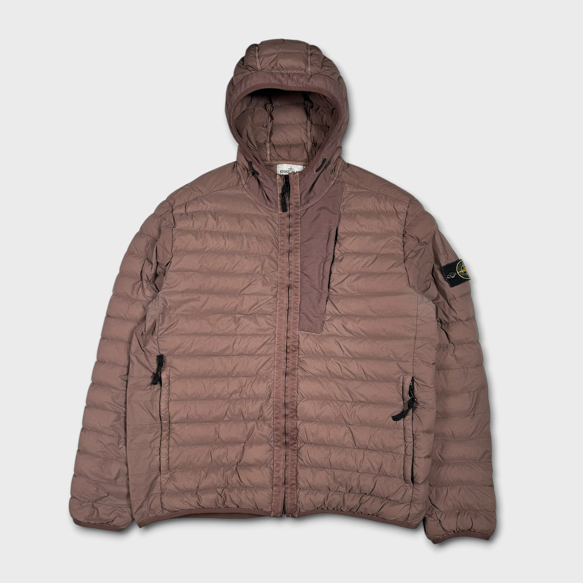 Stone Island Loom Woven Down Chambers Stretch Nylon-TC Jacket XXL
