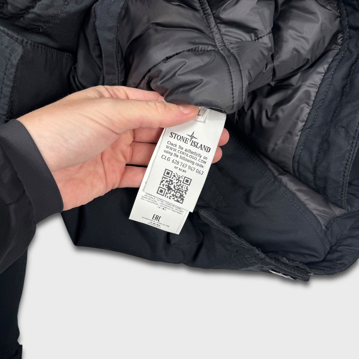 Stone Island David-TC Primaloft Insulation Technology Jacket L