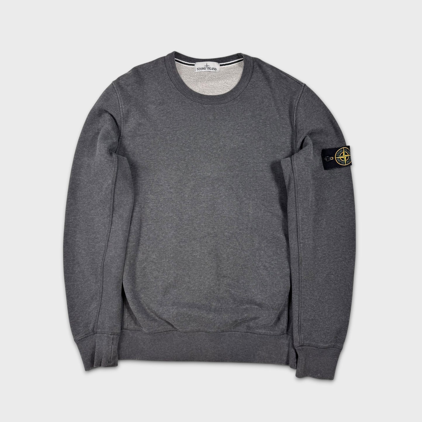 Stone Island Charcoal Crewneck Sweatshirt L