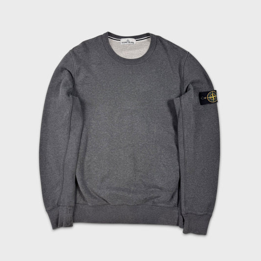 Stone Island Charcoal Crewneck Sweatshirt L
