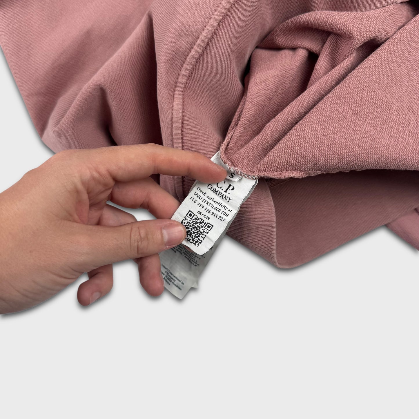 CP Company Rose Quartz Crewneck S