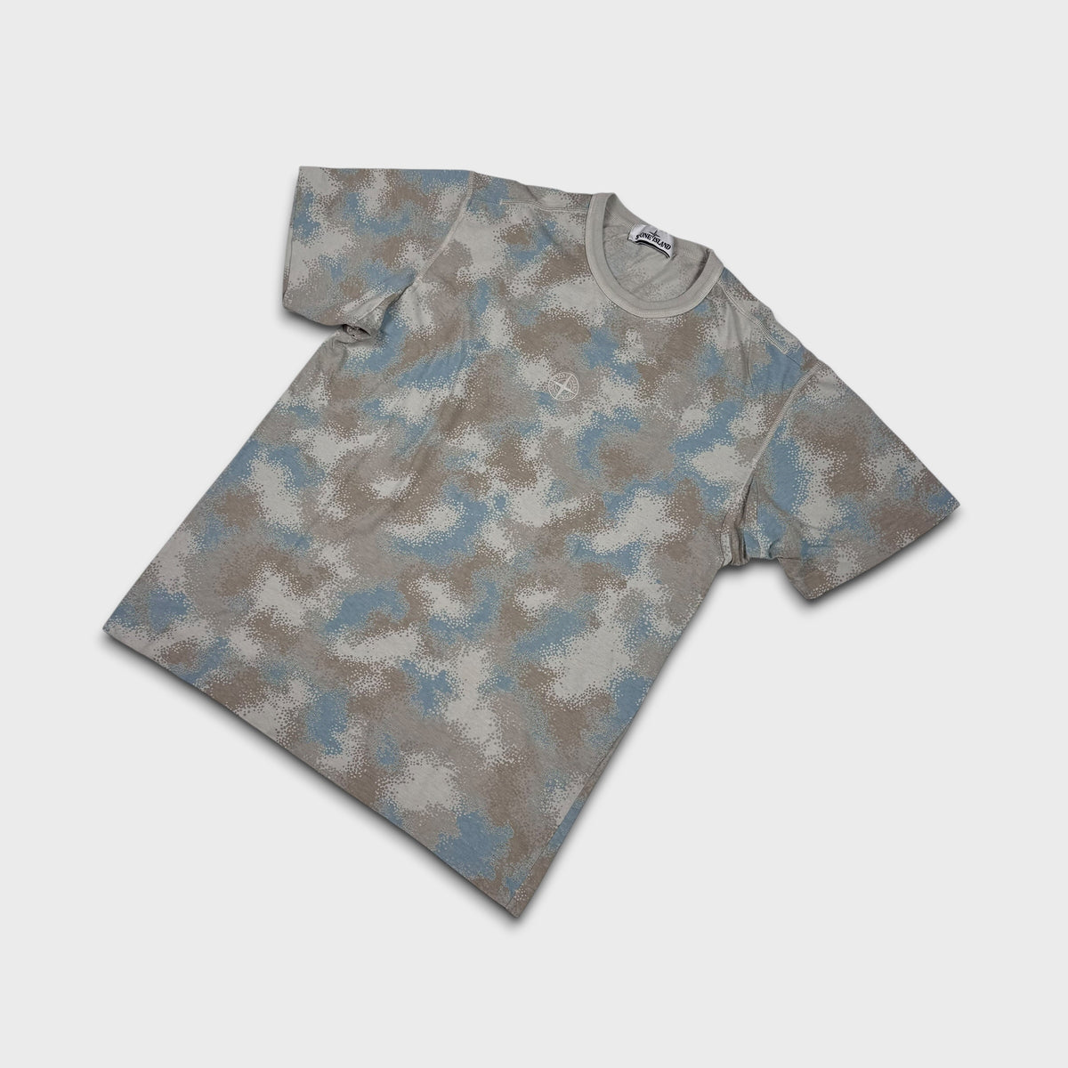 Stone Island Camo Compass T-Shirt L