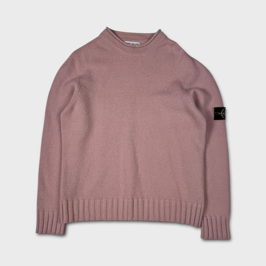 Stone Island 2000’s Dusty Pink Knit XXL