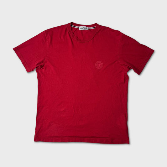 Stone Island Red Graphic T-Shirt XXL