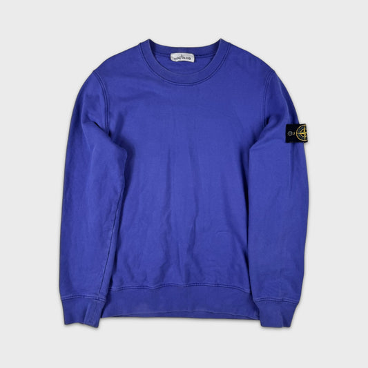 Stone Island Royal Blue Crewneck Sweatshirt L