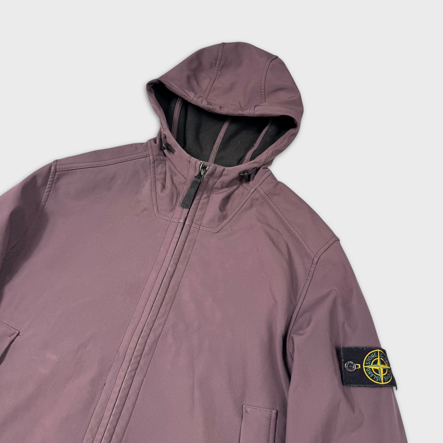 Stone Island Plum Soft Shell-R Jacket XL